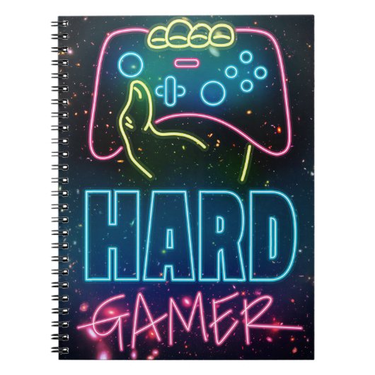 Hardcore-Gamer Notizblock (Vorderseite)