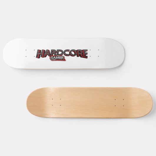 Hardcore Gamer Skateboard (Horizontal)