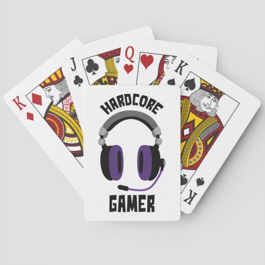 Hardcore Gamer Spielkarten (Rückseite)