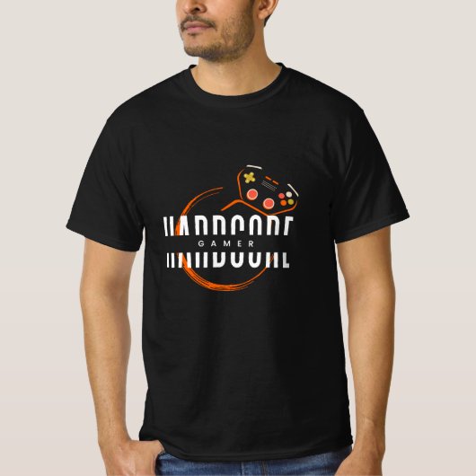 Hardcore Gamer T - Shirt (Vorderseite)