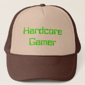 Hardcore Gamer Truckerkappe (Vorderseite)