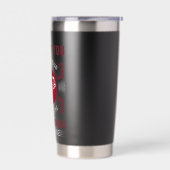 Hardcore-Gym-Motivationsgrafik Thermobecher (Links)