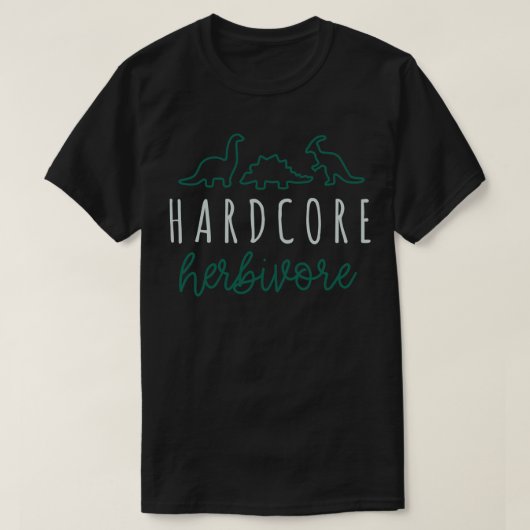 Hardcore Herbivore T-Shirt (Design vorne)