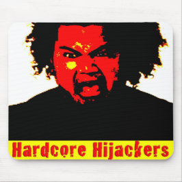 Hardcore Hijackers Design #3 auf einer Mousepad