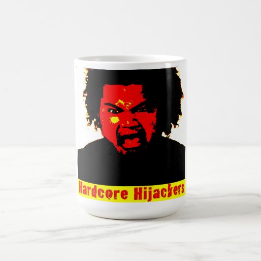 Hardcore Hijackers Werbegestaltung #2 Kaffeetasse (Mittel)