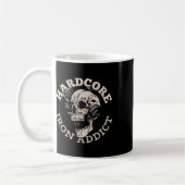 Hardcore Iron Addict Kaffeetasse (Links)