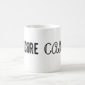Hardcore lässig kaffeetasse (Mittel)