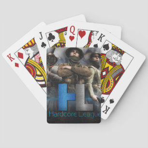 Hardcore League Gear Spielkarten