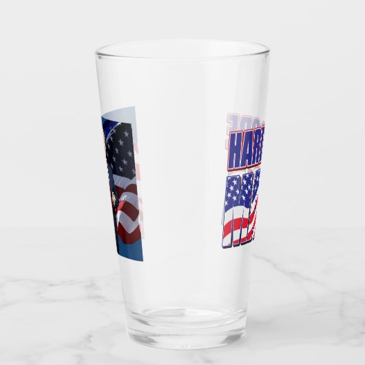 HARDCORE MAGA GLAS (Rechts)