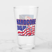 HARDCORE MAGA GLAS (Vorderseite)