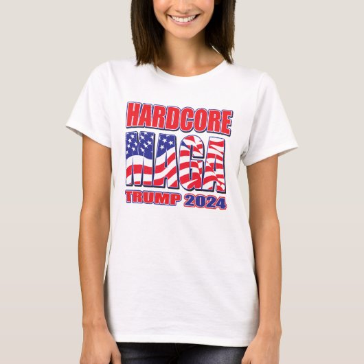 Hardcore Maga T-Shirt (Vorderseite)