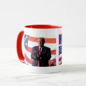HARDCORE MAGA TASSE (Vorderseite Links)