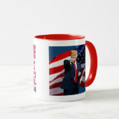 Hardcore Maga Trump 2024 Tasse (VorderseiteRechts)
