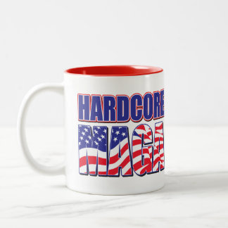 HARDCORE MAGA ZWEIFARBIGE TASSE
