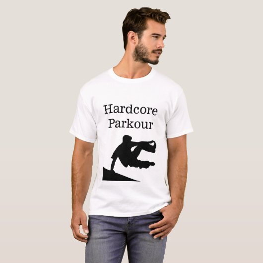Hardcore Parkour T-Shirt (Vorne ganz)