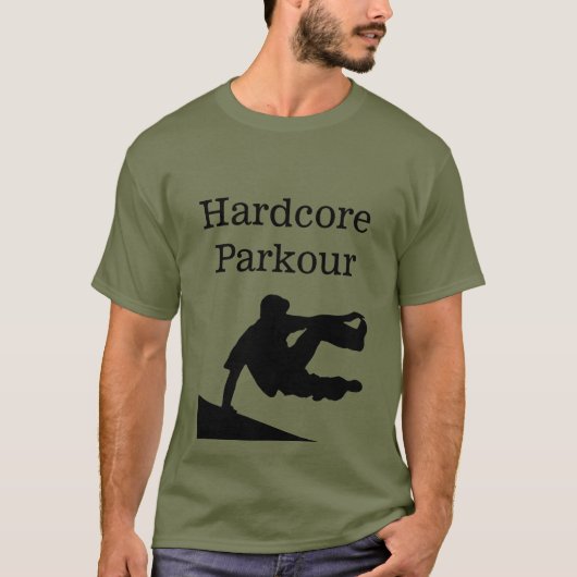 Hardcore Parkour T-Shirt (Vorderseite)