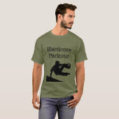 Hardcore Parkour T-Shirt (Vorne ganz)