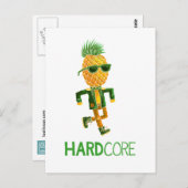 Hardcore Postkarte (Vorne/Hinten)