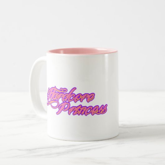 Hardcore-Prinzessin 11 Unze. Tasse (Vorderseite Links)