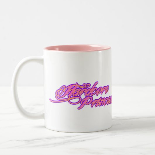 Hardcore-Prinzessin 11 Unze. Tasse (Links)