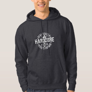HARDCORE Real Gorilla baut Tough Alpha Male Hoodie