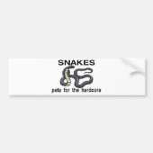 Hardcore-Schlangen Autoaufkleber (Vorne)