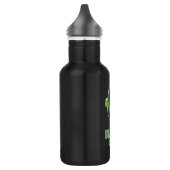 hardcore-Sonnenbrille Edelstahlflasche (Links)