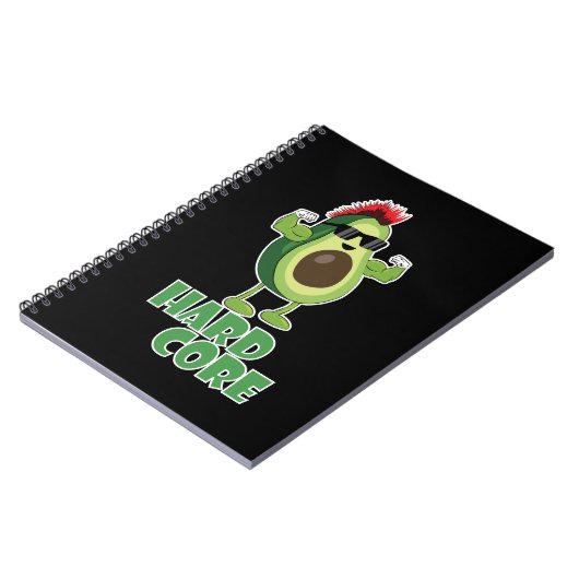 hardcore-Sonnenbrille Notizblock (Linke Seite)