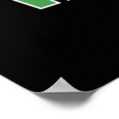hardcore-Sonnenbrille Poster (Ecke)