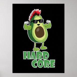 hardcore-Sonnenbrille Poster