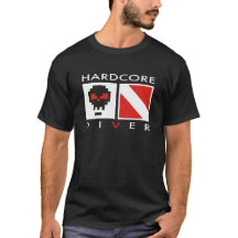 Hardcore-Taucher, Sporttauchen-T - Shirt