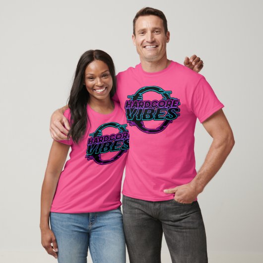 Hardcore Vibes Shirt Rave Kandi Kid Hardstyle Tech (Unisex)