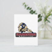 Hardcore Wrestling Postkarte (Stehend Vorderseite)