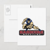 Hardcore Wrestling Postkarte (Vorne/Hinten)