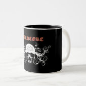 Hardcore Zweifarbige Tasse (VorderseiteRechts)