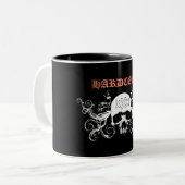 Hardcore Zweifarbige Tasse (Vorderseite Links)