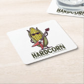 HardCorn Rechteckiger Pappuntersetzer (angewinkelt)