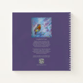 Hardcover Journal "Songbird of Hope" Notizblock (Rückseite)