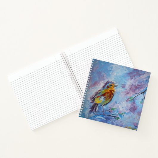 Hardcover Journal "Songbird of Hope" Notizblock (Innenseite)