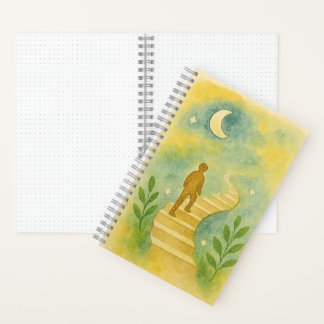 Hardcover-Notebook "Carried by Hope" Notizblock