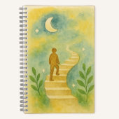 Hardcover-Notebook "Carried by Hope" Notizblock (Vorderseite)