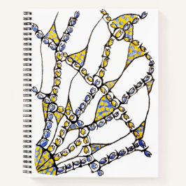 Hardcover-Notebook (Doodle - Hand gezeichnet Whims Notizblock