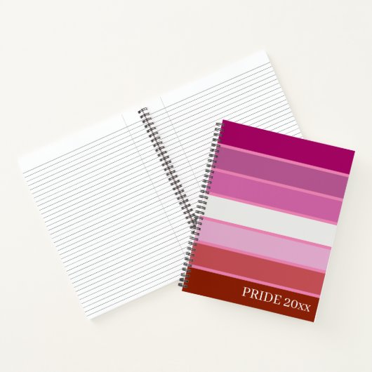 Hardcover-/Softcover-Notebook-Lesben-Preisflagge Notizblock (Innenseite)
