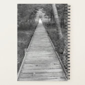 Hardcover-Spiral-Planer - Woods Walkway Planer (Rückseite)