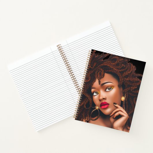 Hardcover-Spiralnotebook Notizblock (Innenseite)