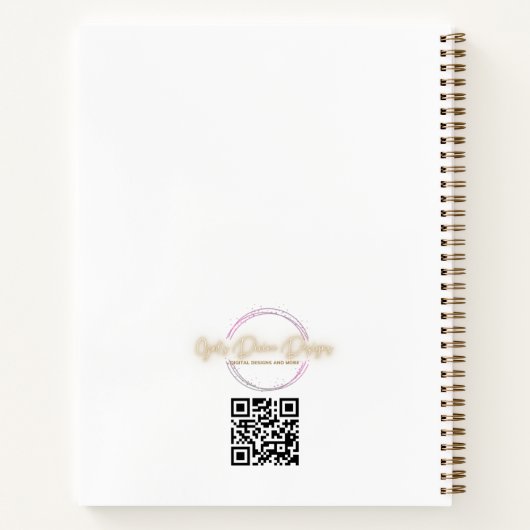 Hardcover-Spiralnotebook Notizblock (Rückseite)