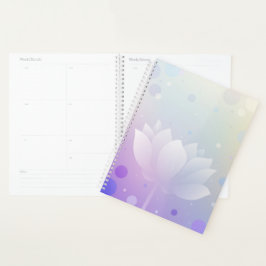 Hardcover-Tagesplaner 'Blooming Lotus' Planer