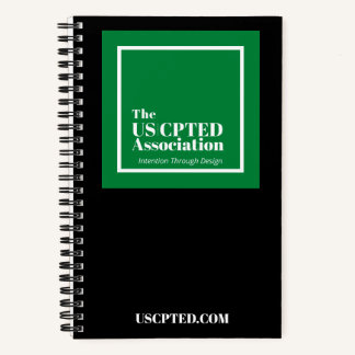 Hardcover US CPTED Association Notebook Notizblock