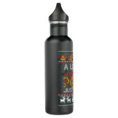 Hardees Burgers Logo Edelstahlflasche (Links)