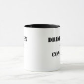 Harden Up! Black Coffee Tasse. Tasse (Zentrum)